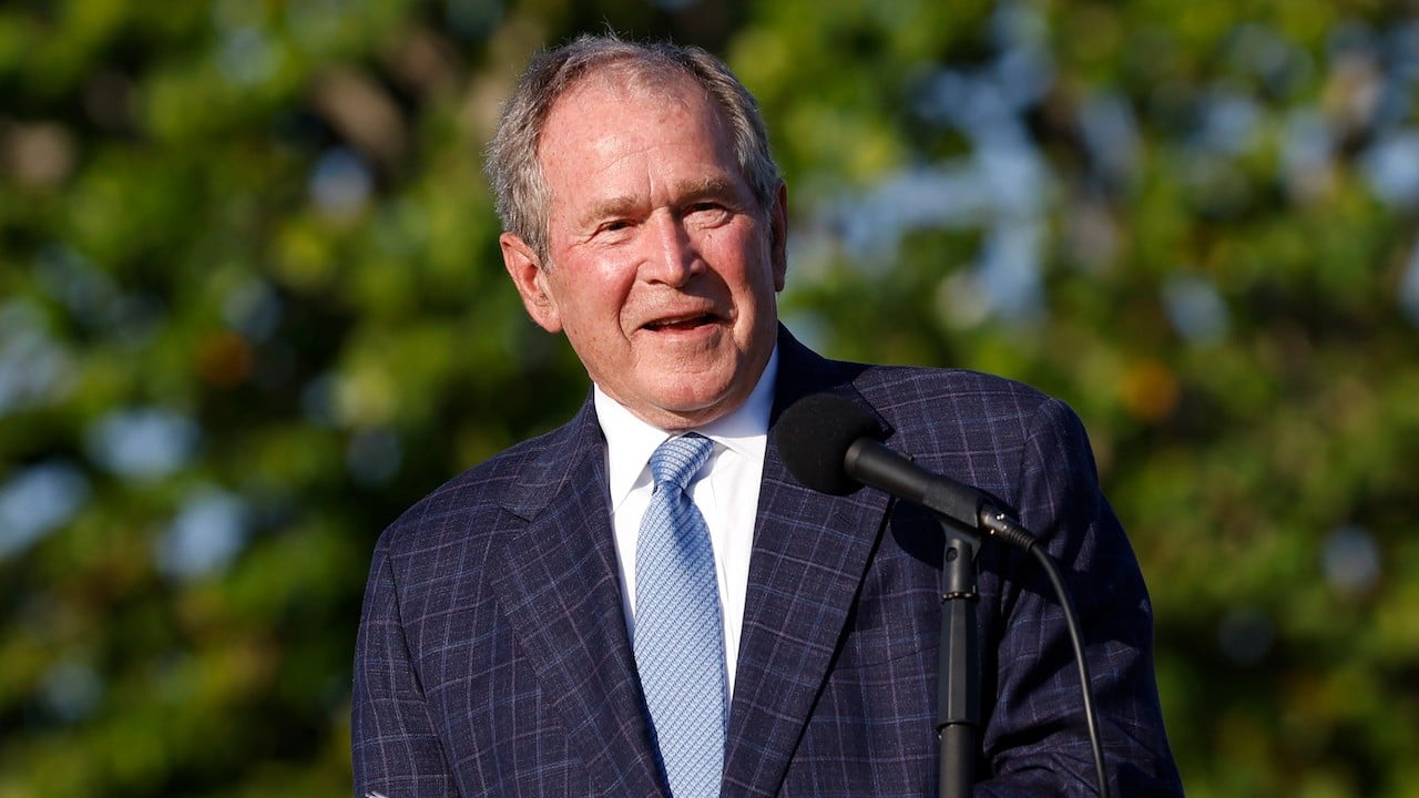 El expresidente estadounidense George W. Bush (Getty Images)