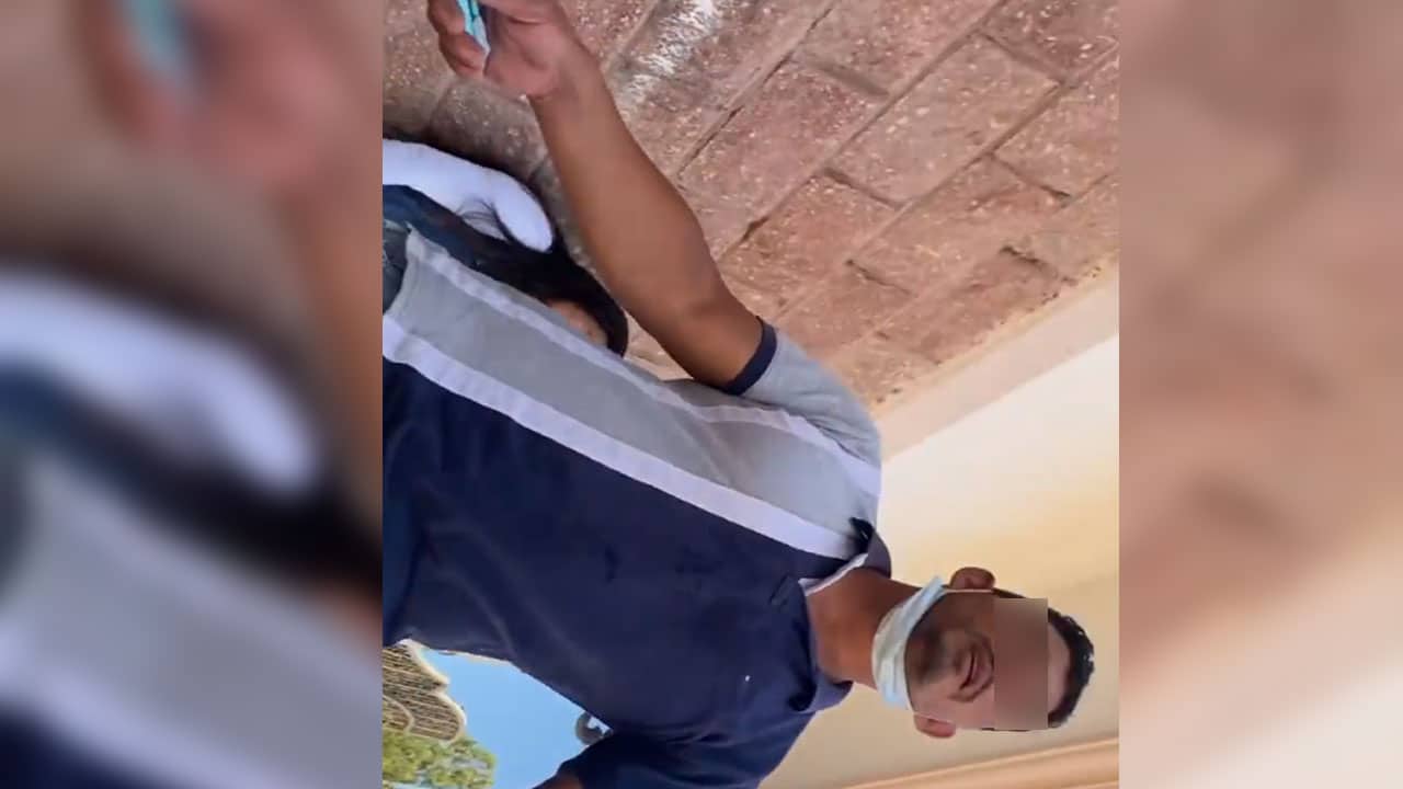 Video en Instagram de sujeto amenaza mujer cutter Sinaloa