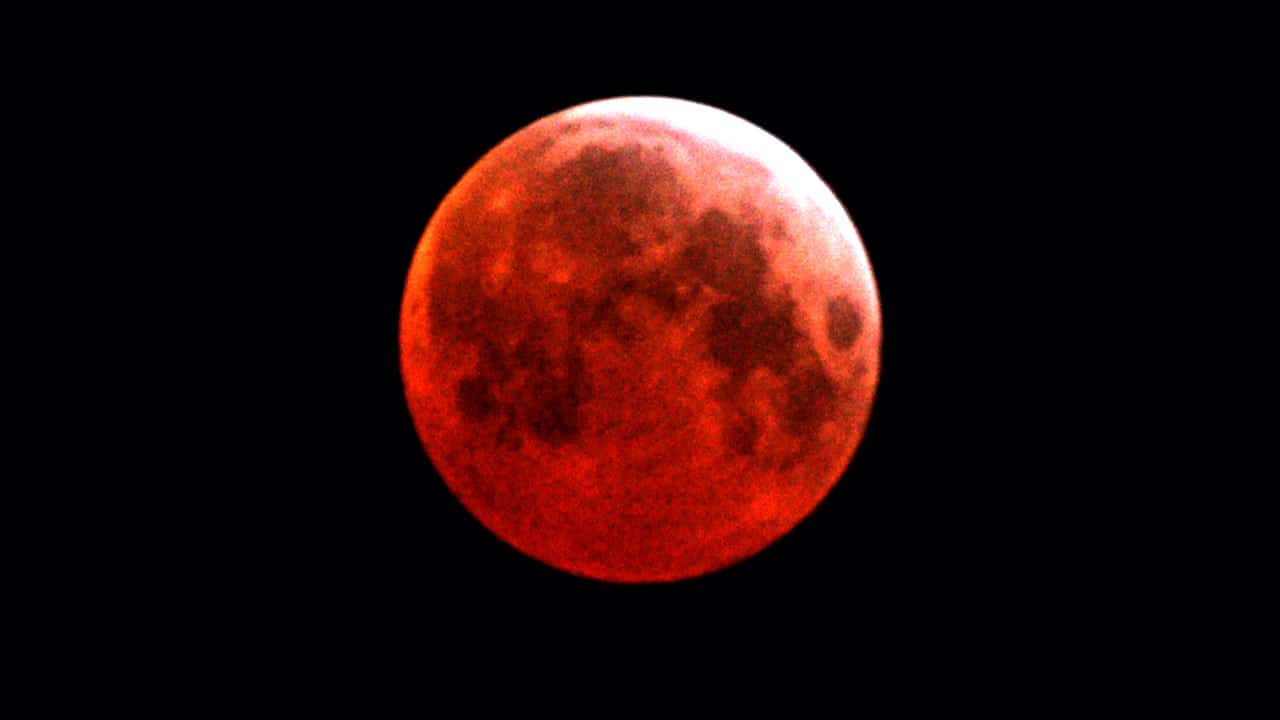 Eclipse lunar total Luna de Sangre
