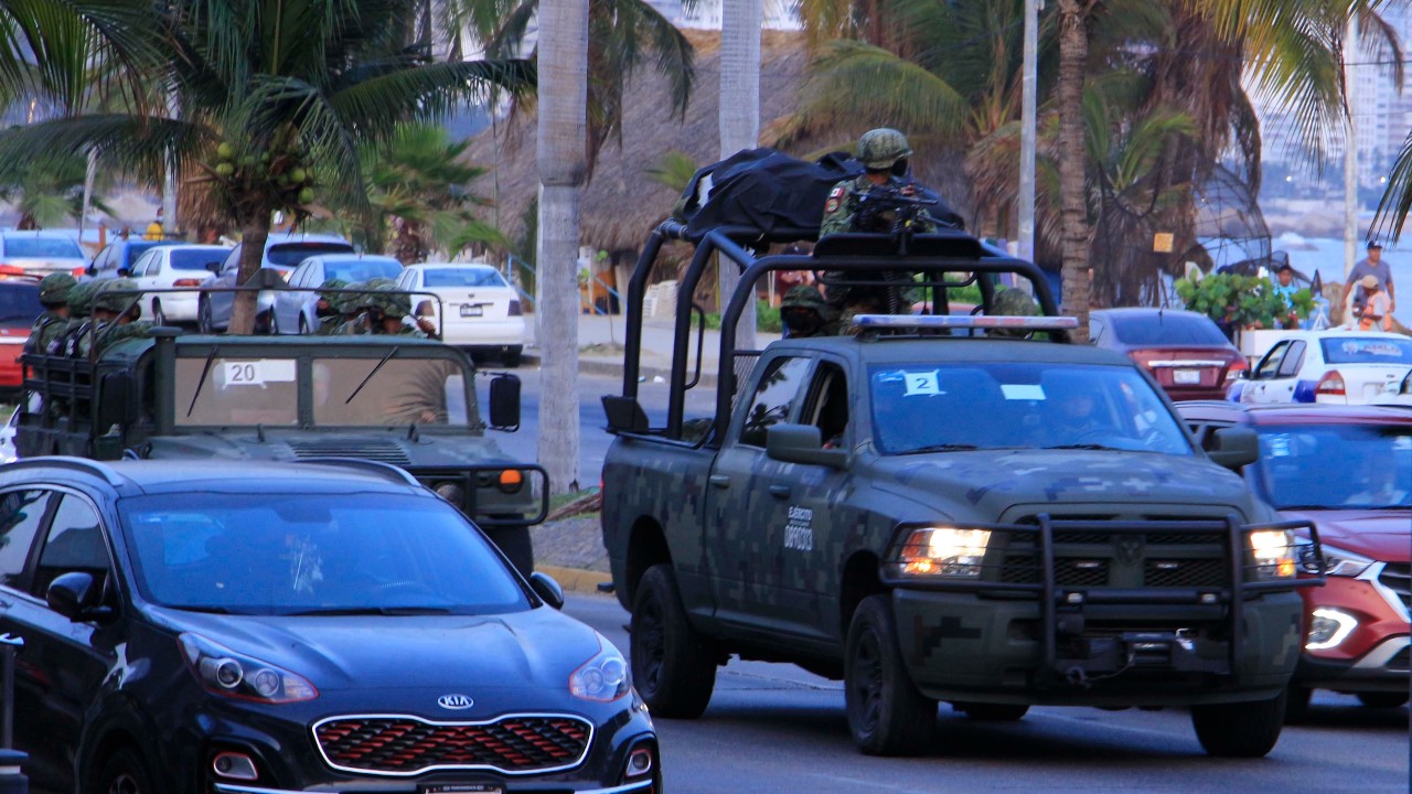 Cientos de elementos del Ejército refuerzan la seguridad en Acapulco