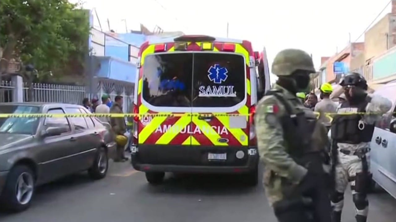 Flamazo por fuga de gas LP en vivienda de León, Guanajuato, deja nueve lesionados
