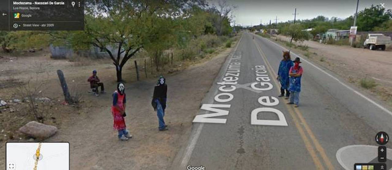 Google Street View imágenes curiosas