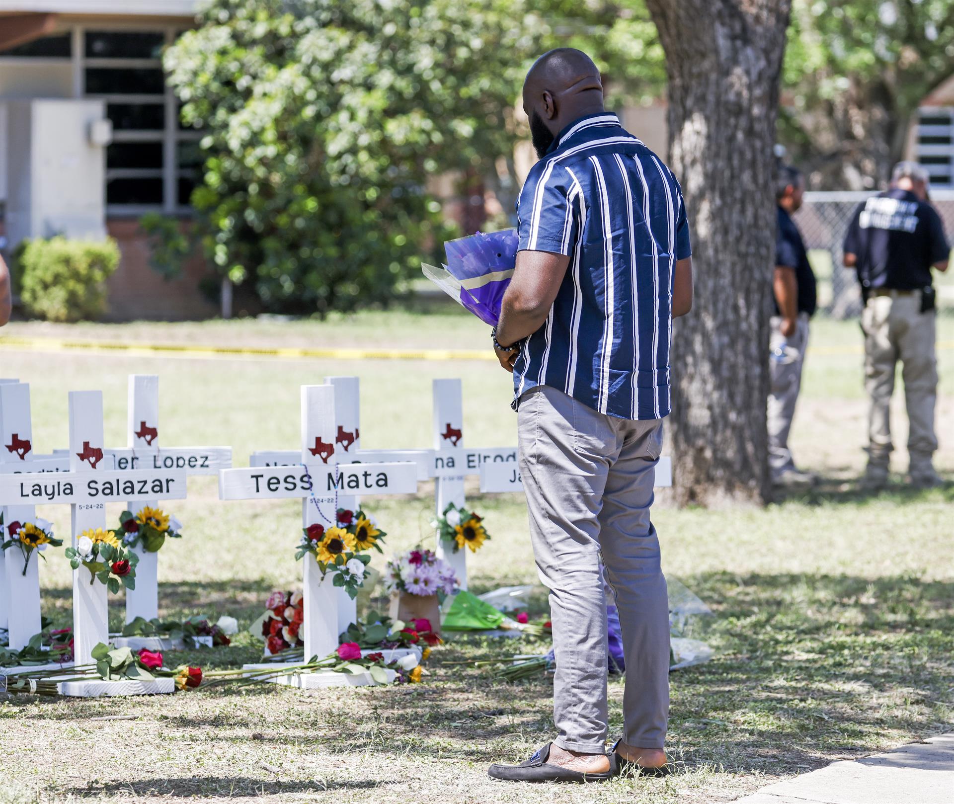 homenaje niños muertos en texas, EFE