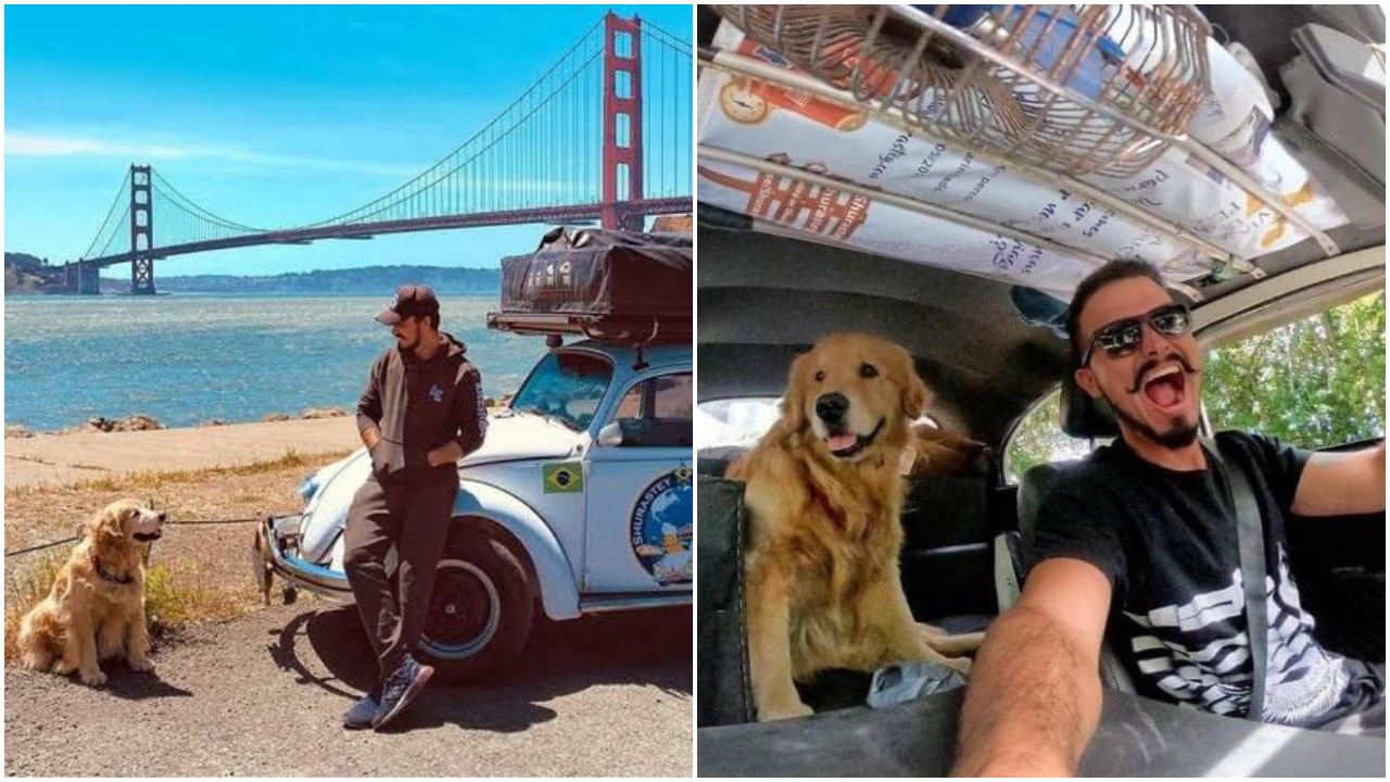 Jesse Koz, Shurastey, perro, viajes, Brasil, Instagram