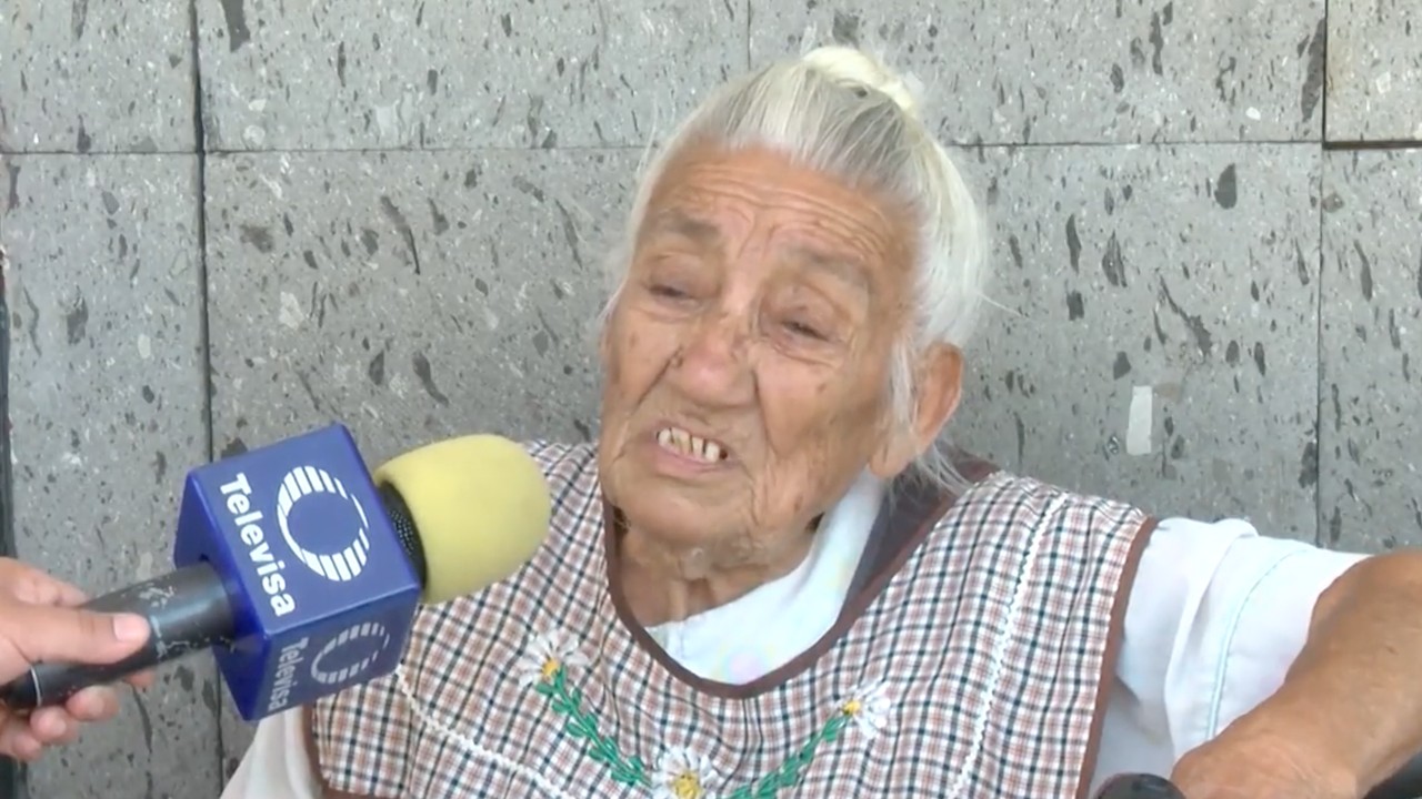 La señora lupita es una madre de 115 años de edad que todavía se hace cargo de su hija en Guadalajara, Jalisco (N+)