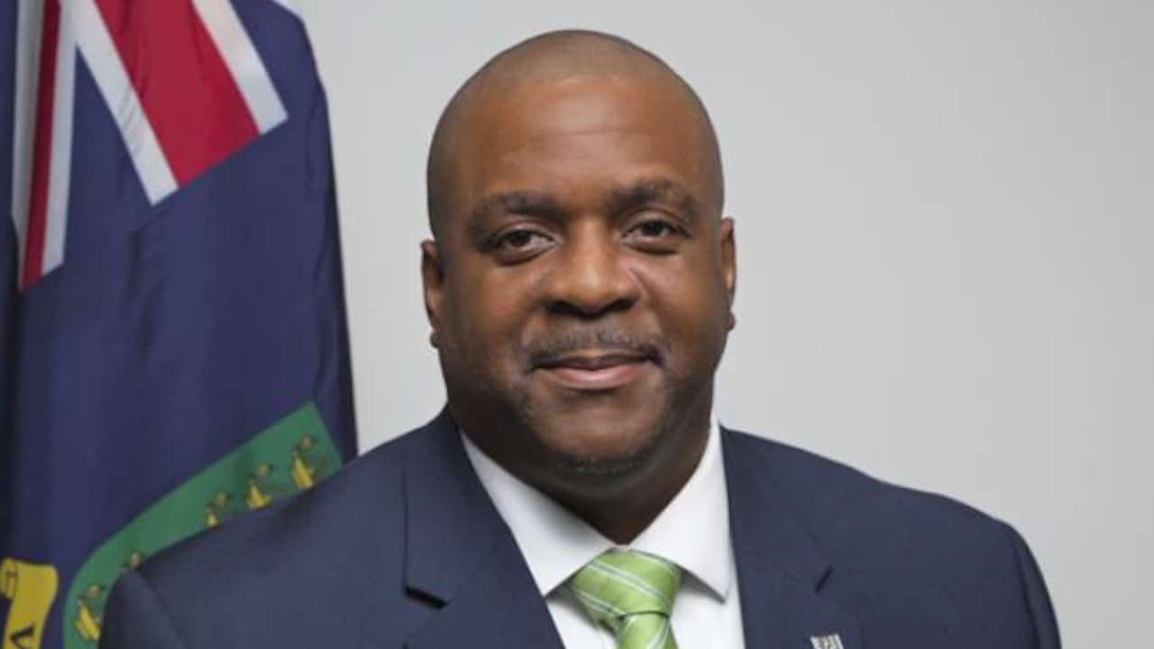 Primer ministro de las Islas Vírgenes Británicas, Andrew Fahie (Twitter: @JamaicaGleaner)