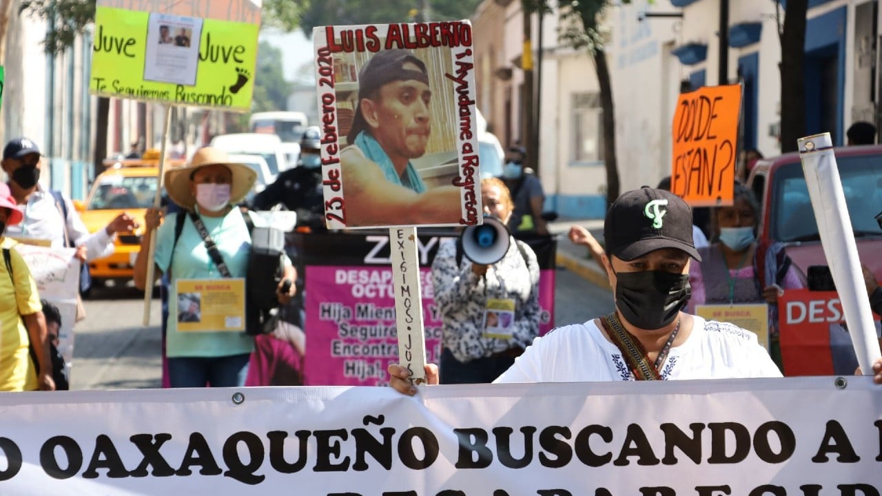 ‘Marcha por la Dignidad Nacional en Oaxaca
