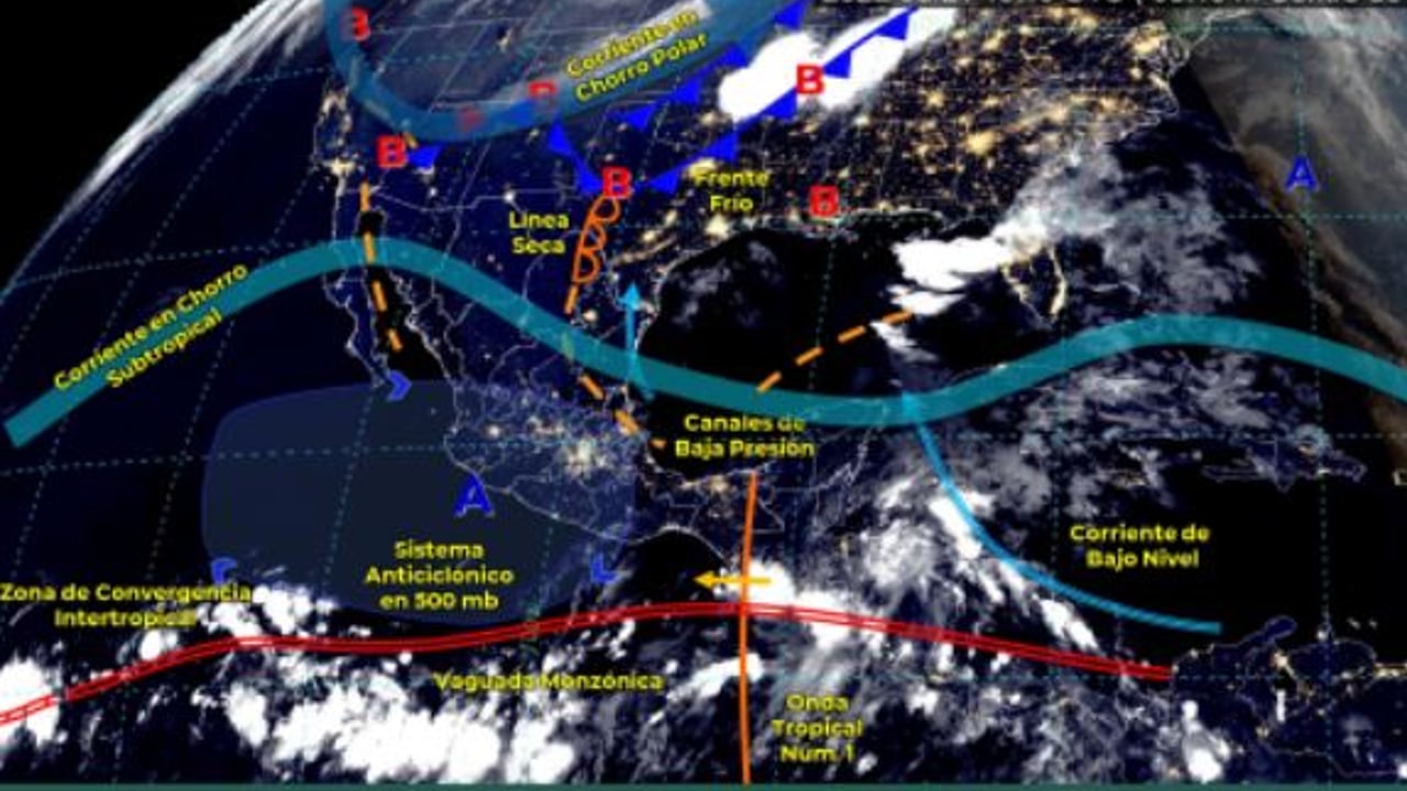 Primera onda tropical cruzará Península de Yucatán, días antes de temporada de ciclones en Atlántico