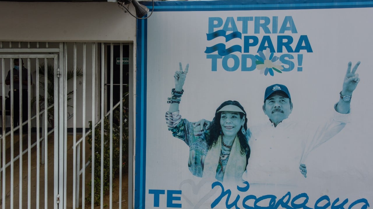 Imagen del presidente nicaragüense Daniel Ortega (Getty Images)