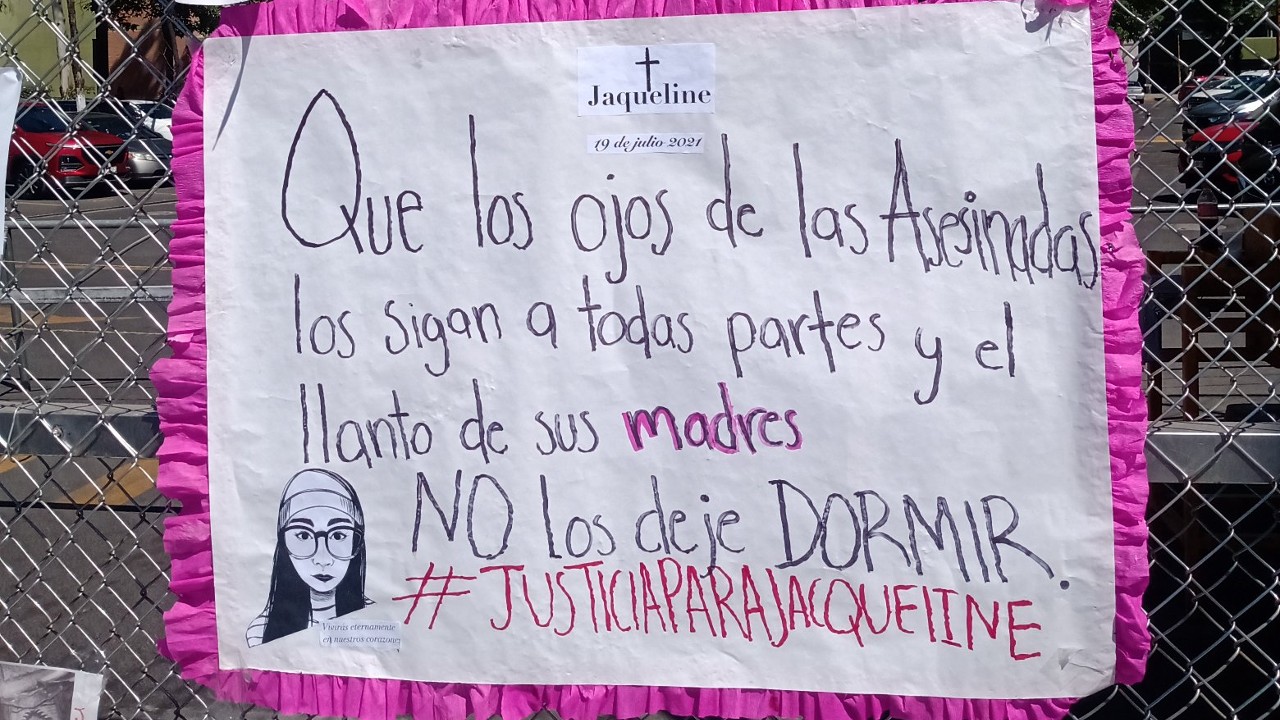 Piden justicia por feminicidio de Jacqueline Pérez