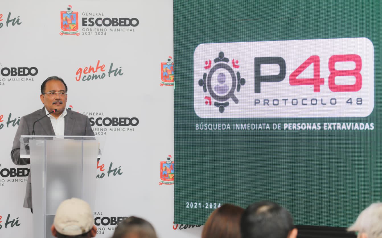 ‘Protocolo 48’, acciones de búsqueda inmediata en Escobedo, Nuevo León, ante crisis de feminicidios.