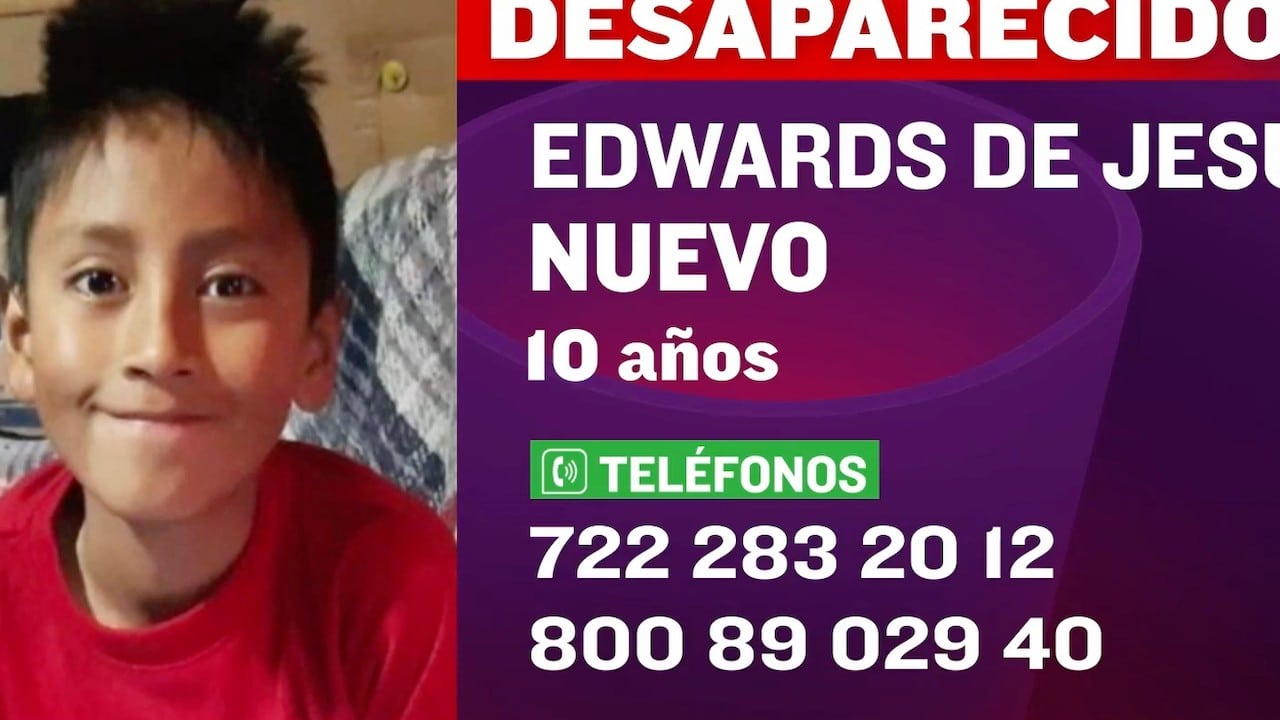 Edwards de Jesús Nuevo, niño de 10 años, sustraído en Ixtapaluca, Edomex (FOROtv)