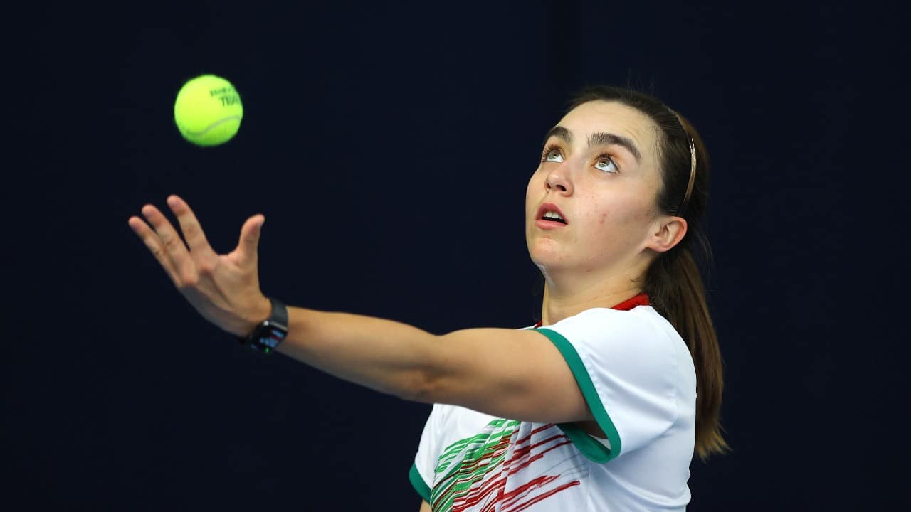 La tenista mexicana Fernanda Contreras Gómez (Getty Images)