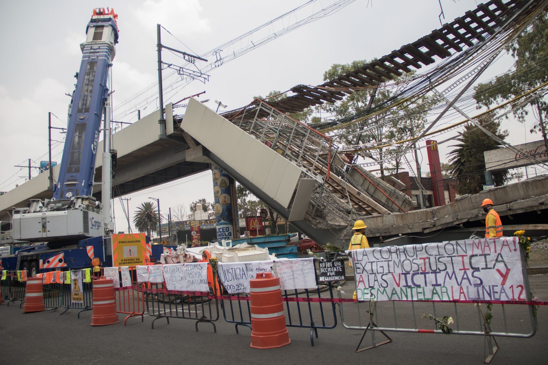 Trece víctimas se niegan a recibir acuerdo reparatorio por colapso en Línea 12 del Metro CDMX