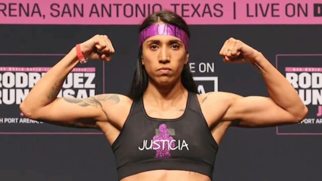 Alma Ibarra narra por qué decidió colgar los guantes de box en plena pelea en San Antonio, Texas