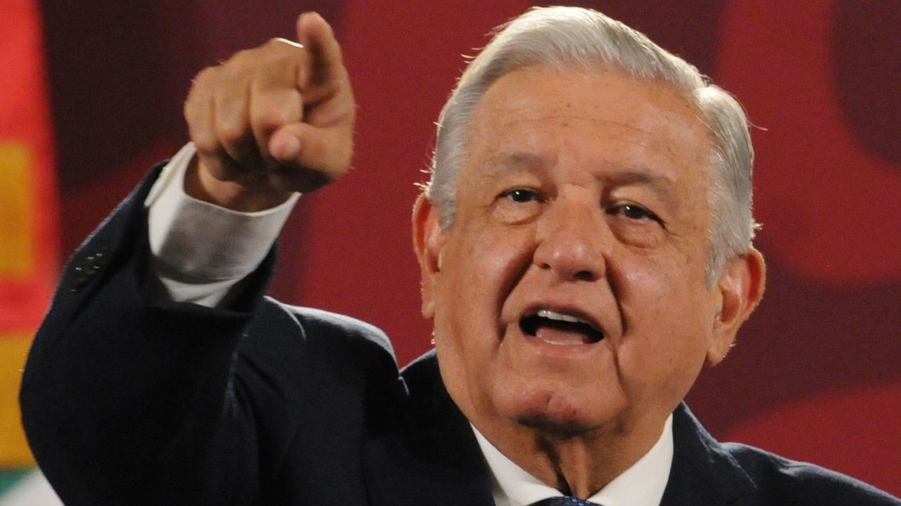 El presidente de México, Andrés Manuel López Obrador, en su conferencia mañanera