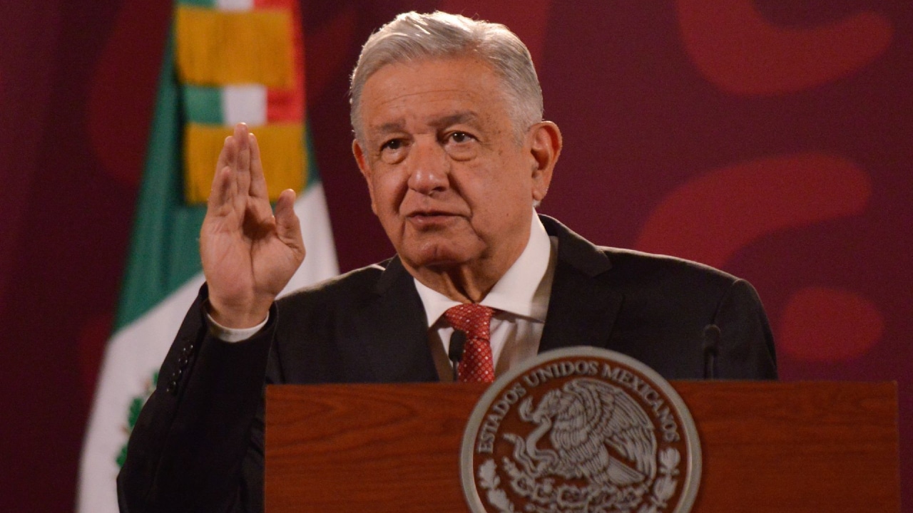 El presidente de México, Andrés Manuel López Obrador, encabezó la conferencia mañanera en Palacio Nacional