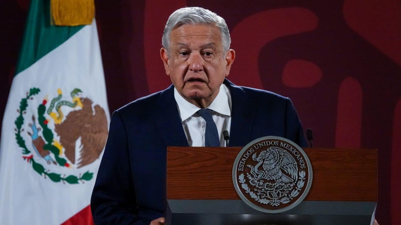 Andrés Manuel López Obrador, presidente de México, encabezó conferencia matutina realizada en Palacio Nacional