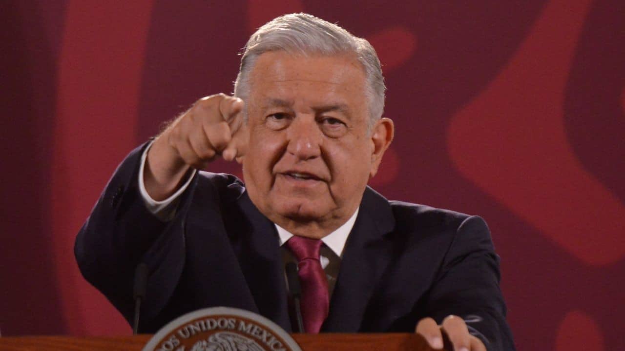Andrés Manuel López Obrador en la conferencia mañanera
