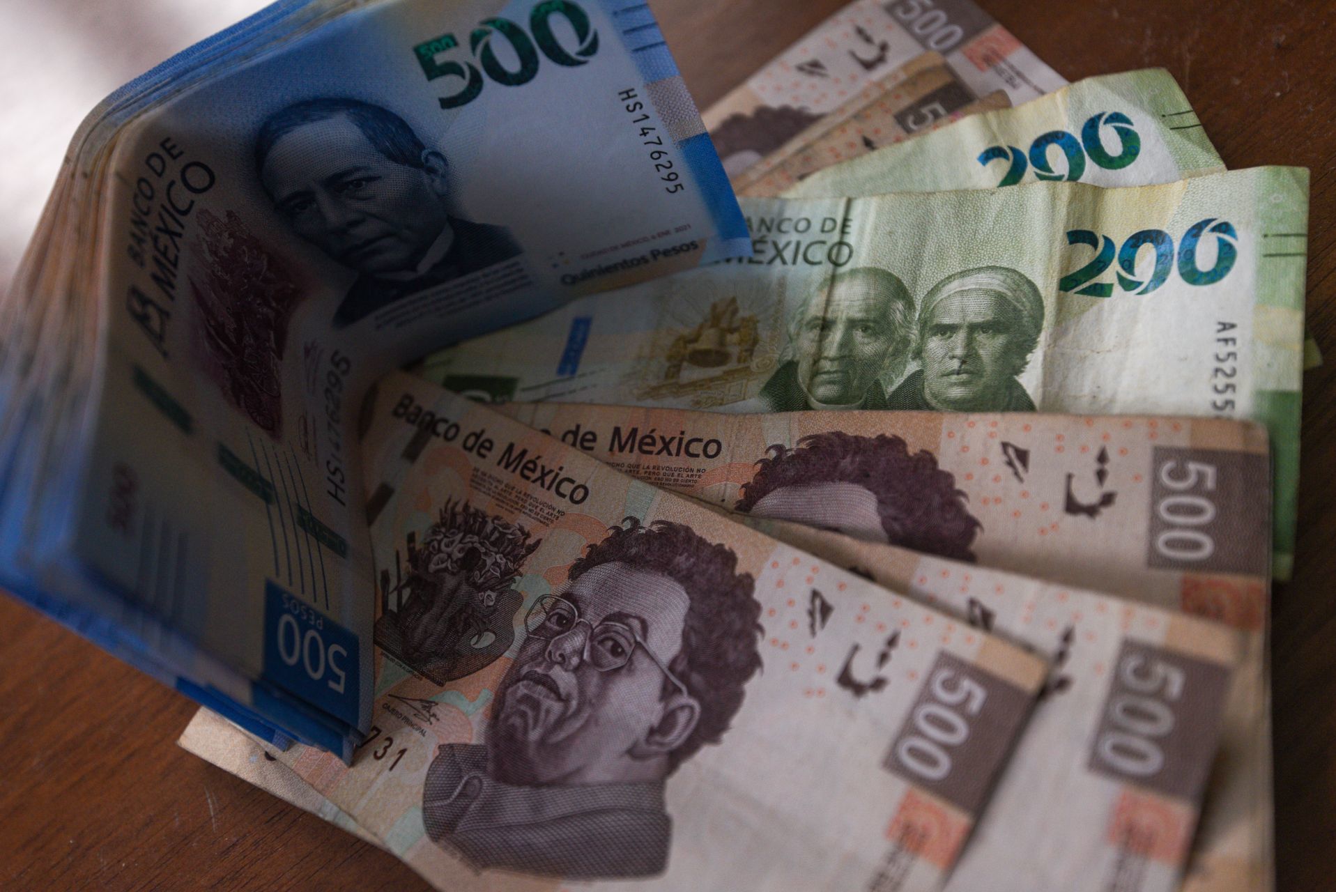 Aspectos de billetes en México (Cuartoscuro)