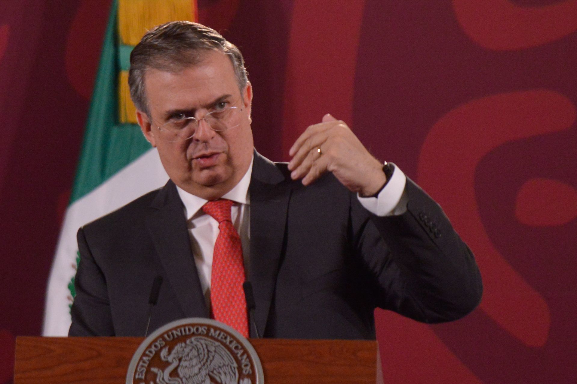Ebrard destaca cooperación entre México y EUA en transición