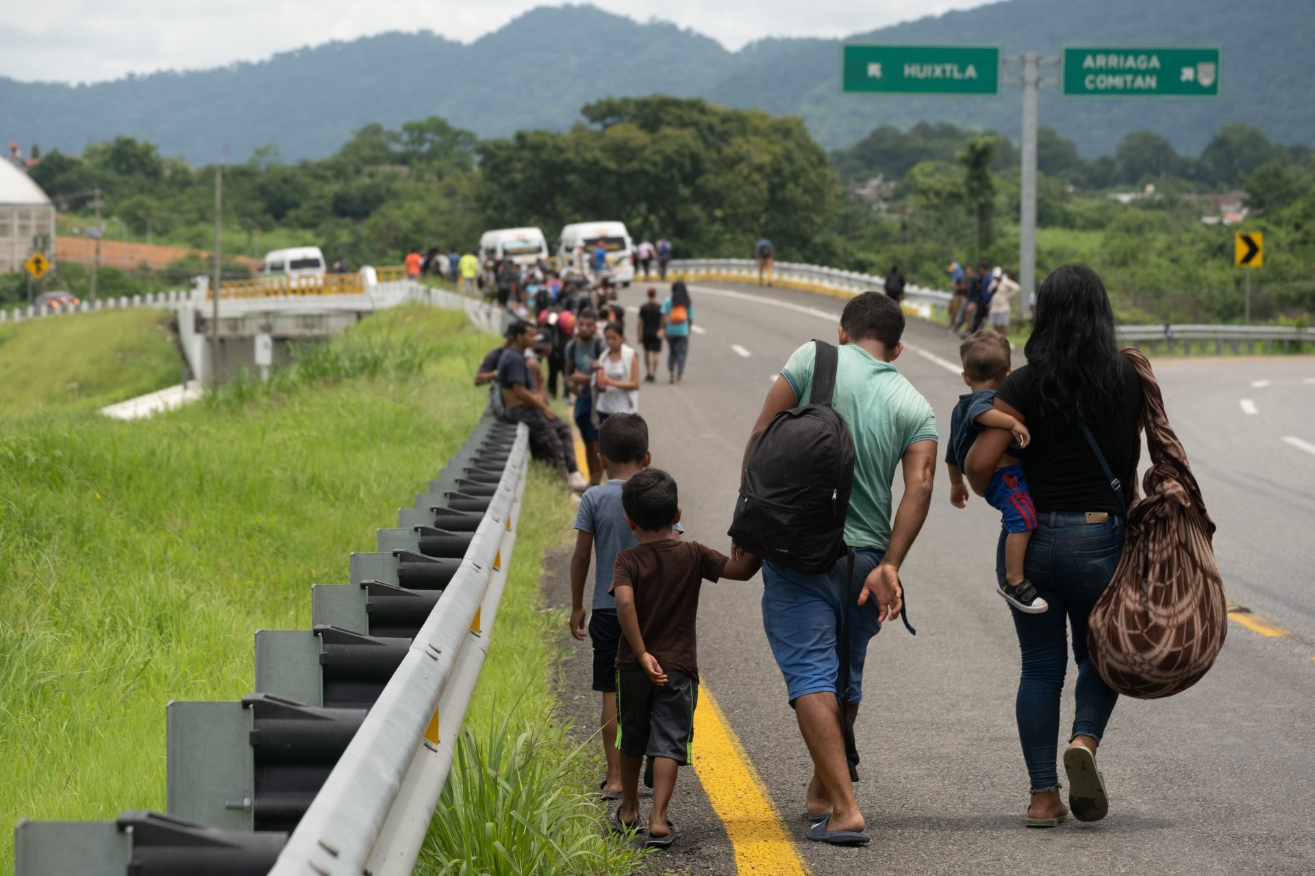 Caravana Migrante: Muere venezolana en Huixtla