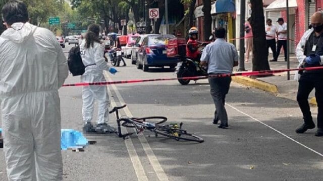 Muere ciclista atropellado en Marina Nacional, CDMX