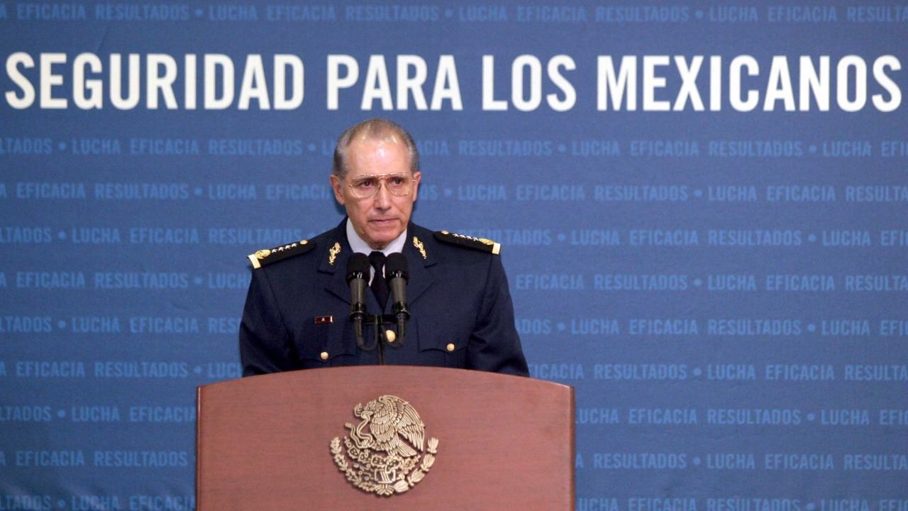 Fotografía de archivo del general Ricardo Gerardo Clemente Vega García, secretario de la Defensa Nacional