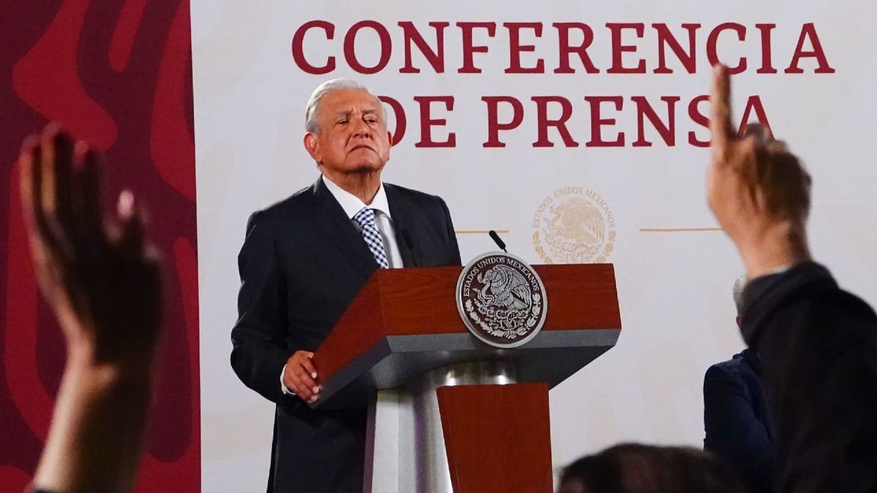 Conferencia mañanera del presidente Andrés Manuel López Obrador (AMLO).