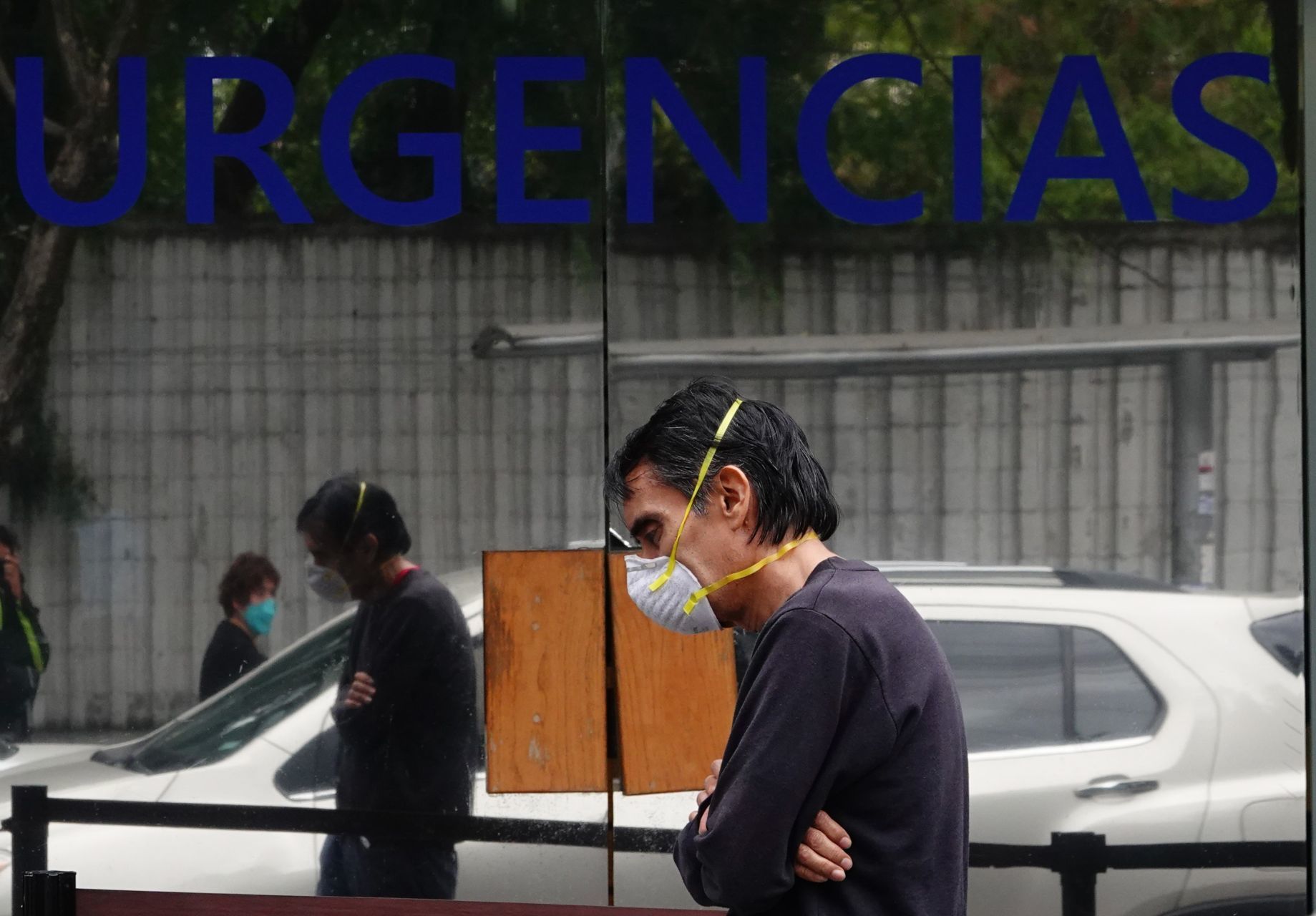 Aspectos de la zona de urgencias del Hospital Salvador Subirán ante aumento de casos COVID-19 en México, 21 de junio de 2022 (Cuartoscuro)