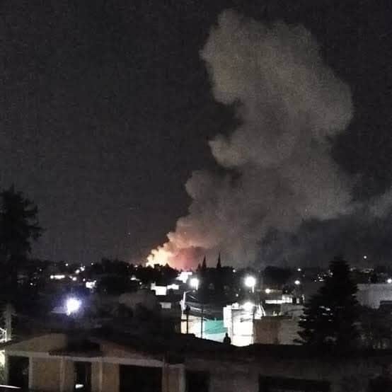 Explosión de pirotecnia en fiesta patronal de Tlalnepantla, Morelos, deja 5 herido