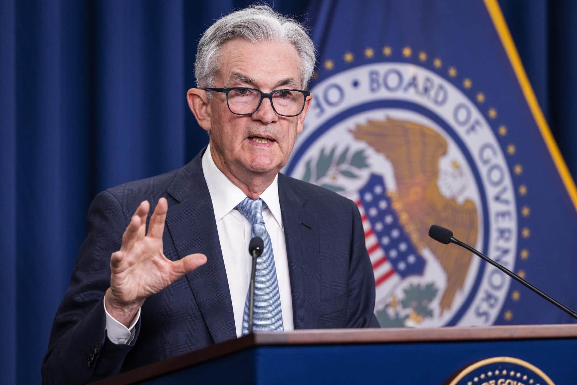Jerome Powell prevé otra subida de 75% a tasa de la Fed