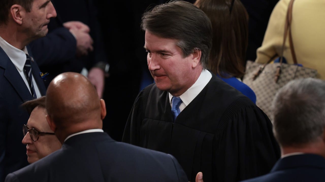 El juez de la Corte Suprema de Estados Unidos, Brett Kavanaugh (Getty Images)