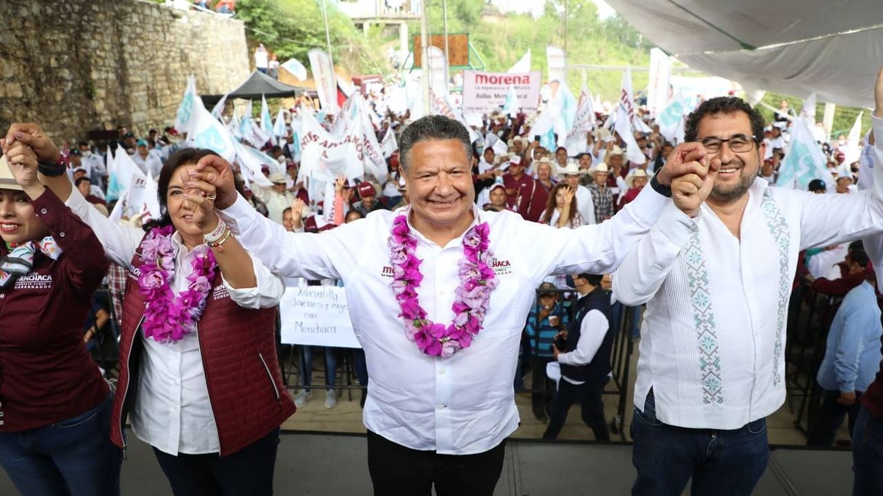 Julio Menchaca, de Morena, aventaja en la elección a gobernador en Hidalgo