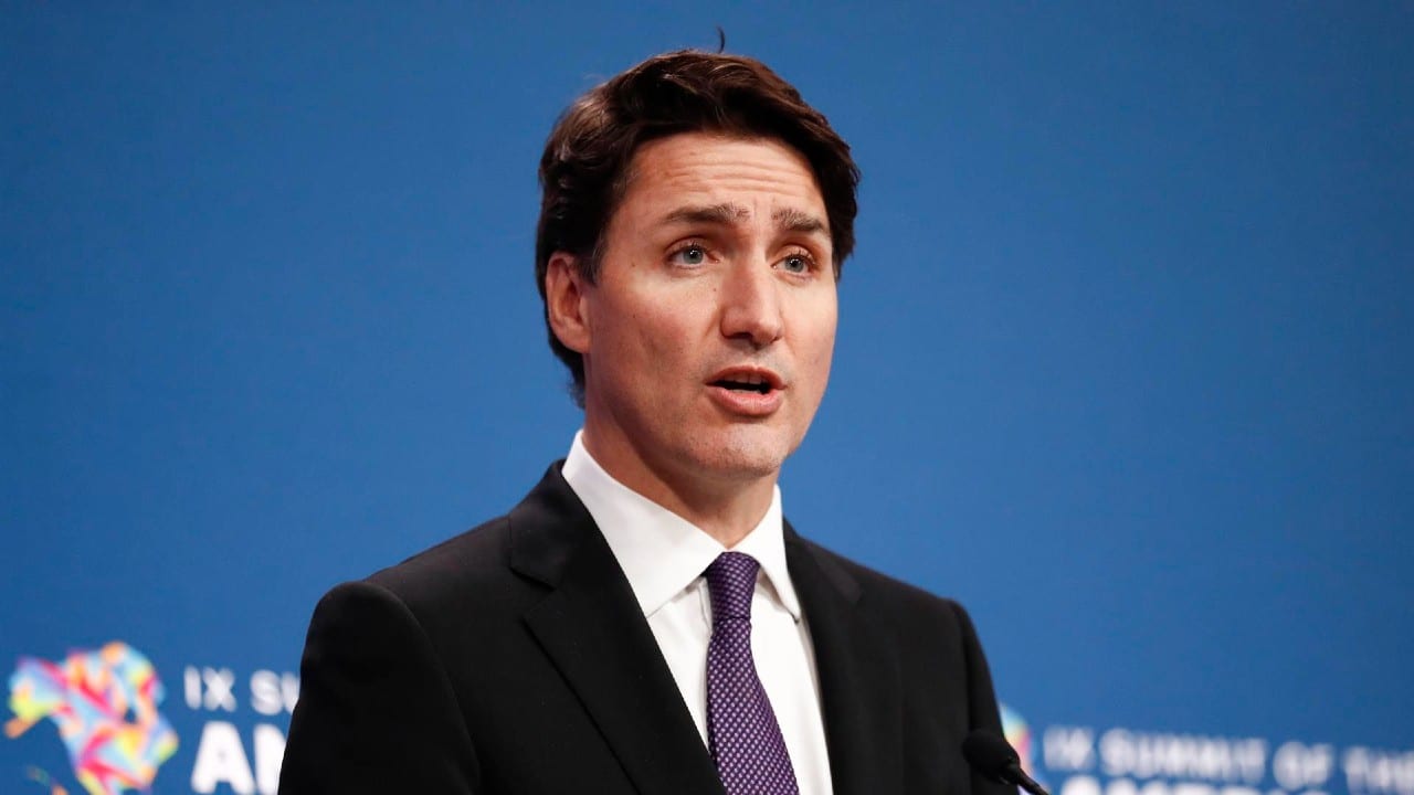Justin Trudeau vuelve a enfermar de COVID-19