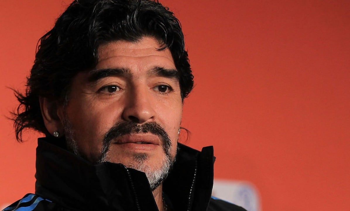 El futbolista argentino Diego Armando Maradona (Getty Images)