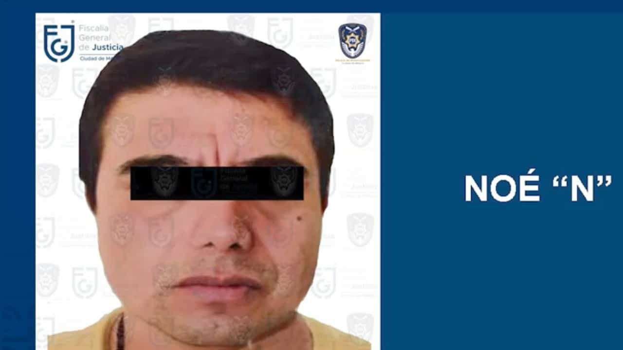 Noé Quetzal “N”, acusado de explotar sexualmente a decenas de mujeres en Tlaxcala, Puebla, Baja California y la Ciudad de México (Fiscalía de la CDMX)