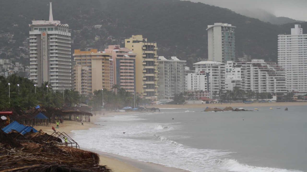Pronostican lluvias en Acapulco, Guerrero