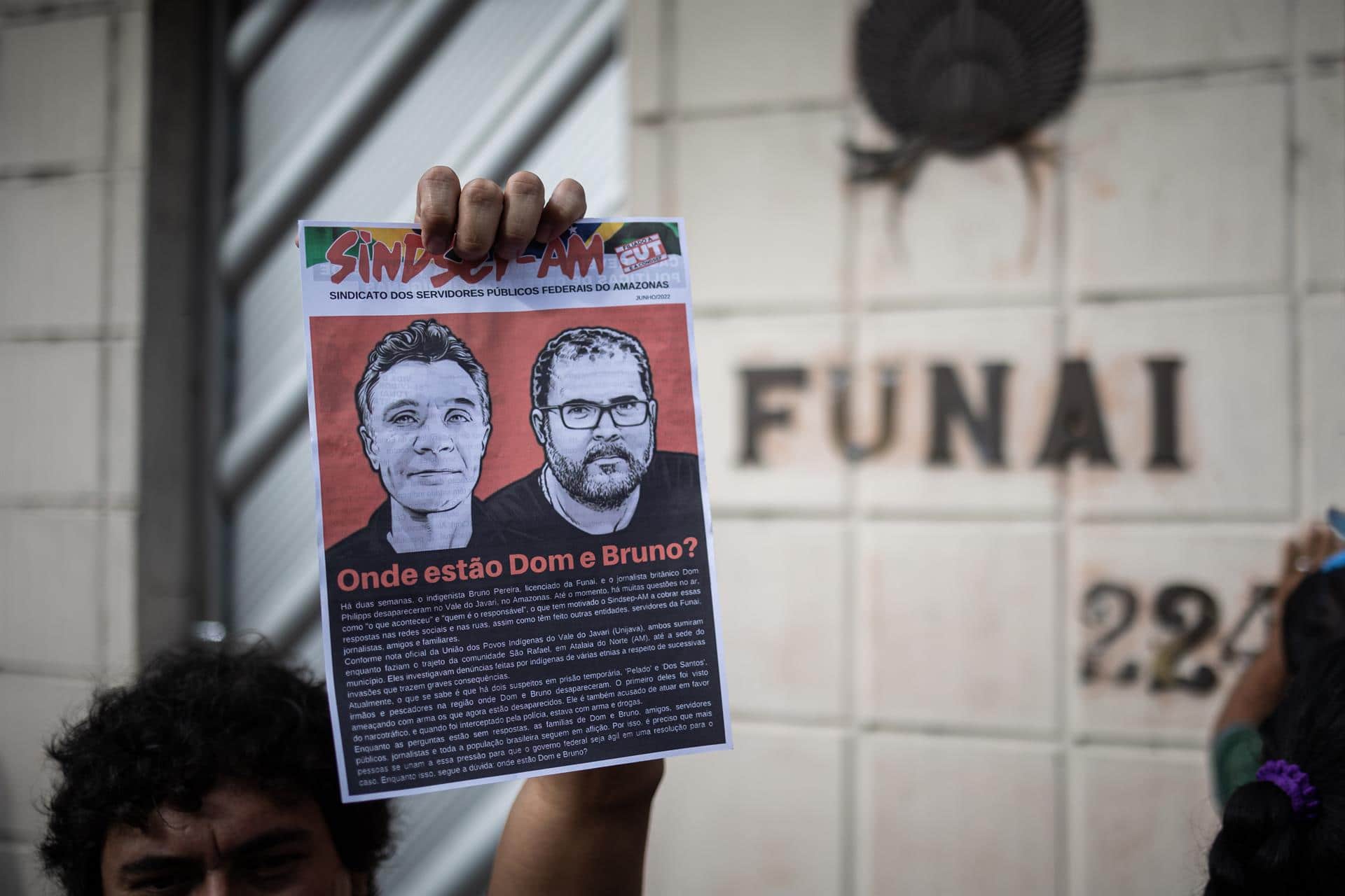 Brasil: Hallan restos humanos que podrían ser de periodista