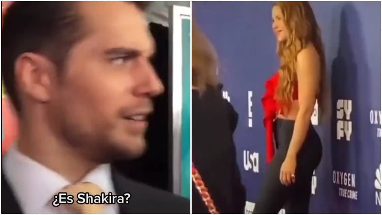 Henry Cavill, Shakira, Gerard Piqué, meme