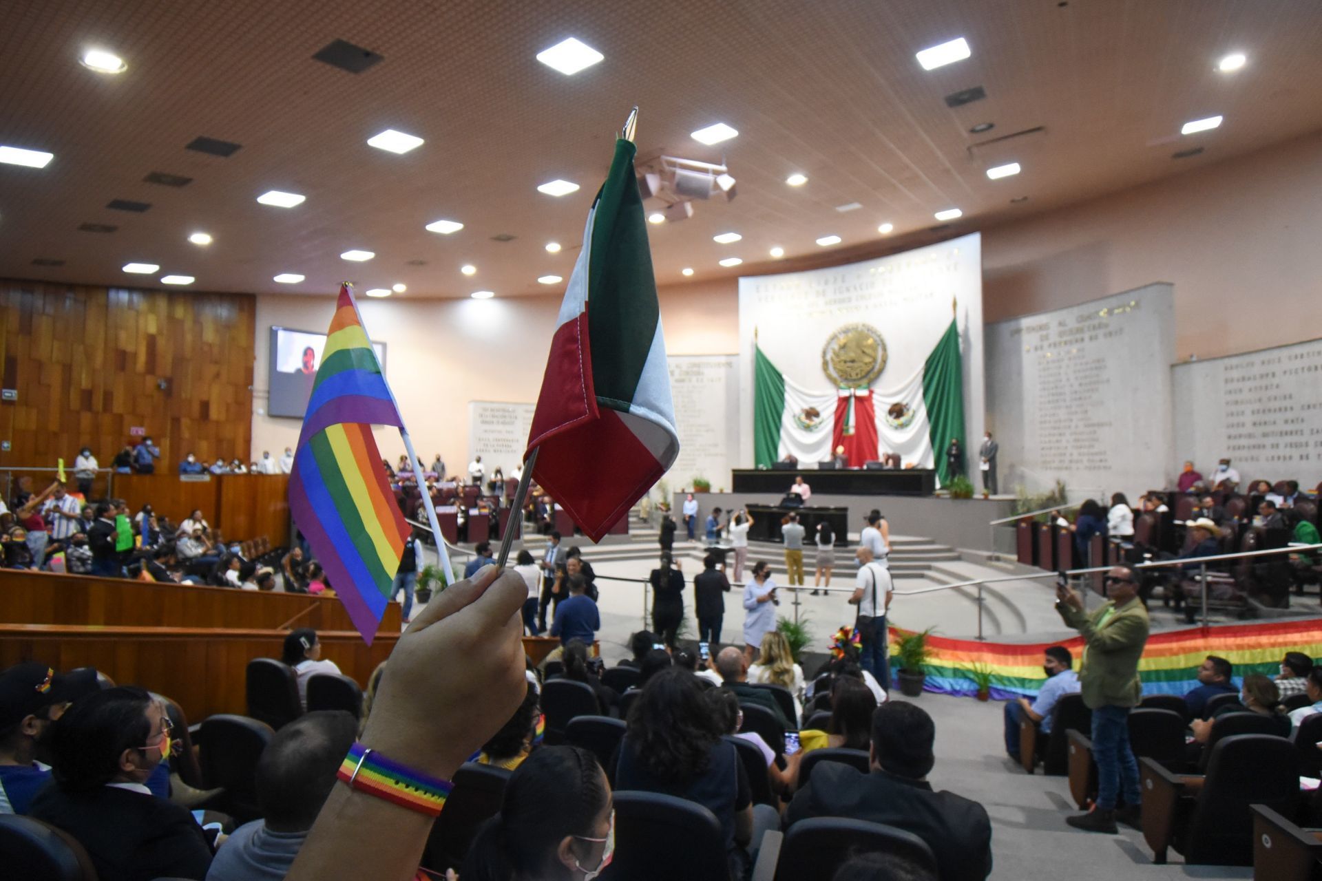 El Congreso del estado de Veracruz aprobó el matrimonio igualitario entre parejas del mismo sexo (Cuartoscuro)