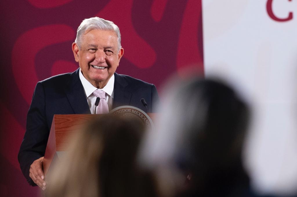 El presidente Andrés Manuel López Obrador (AMLO) habló sobre el AICM.