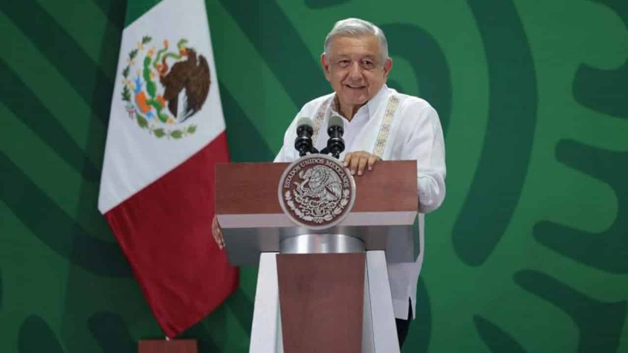 El presidente Andrés Manuel López Obrador en su conferencia mañanera desde el estado de Jalisco. Fuente: Cuartoscuro