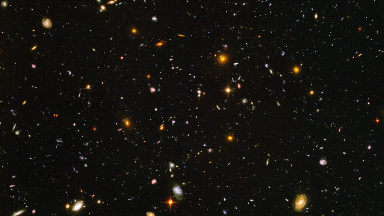 Combinación de un millón de exposiciones de un segundo y revela galaxias desde el momento poco después del Big Bang (Getty Images)