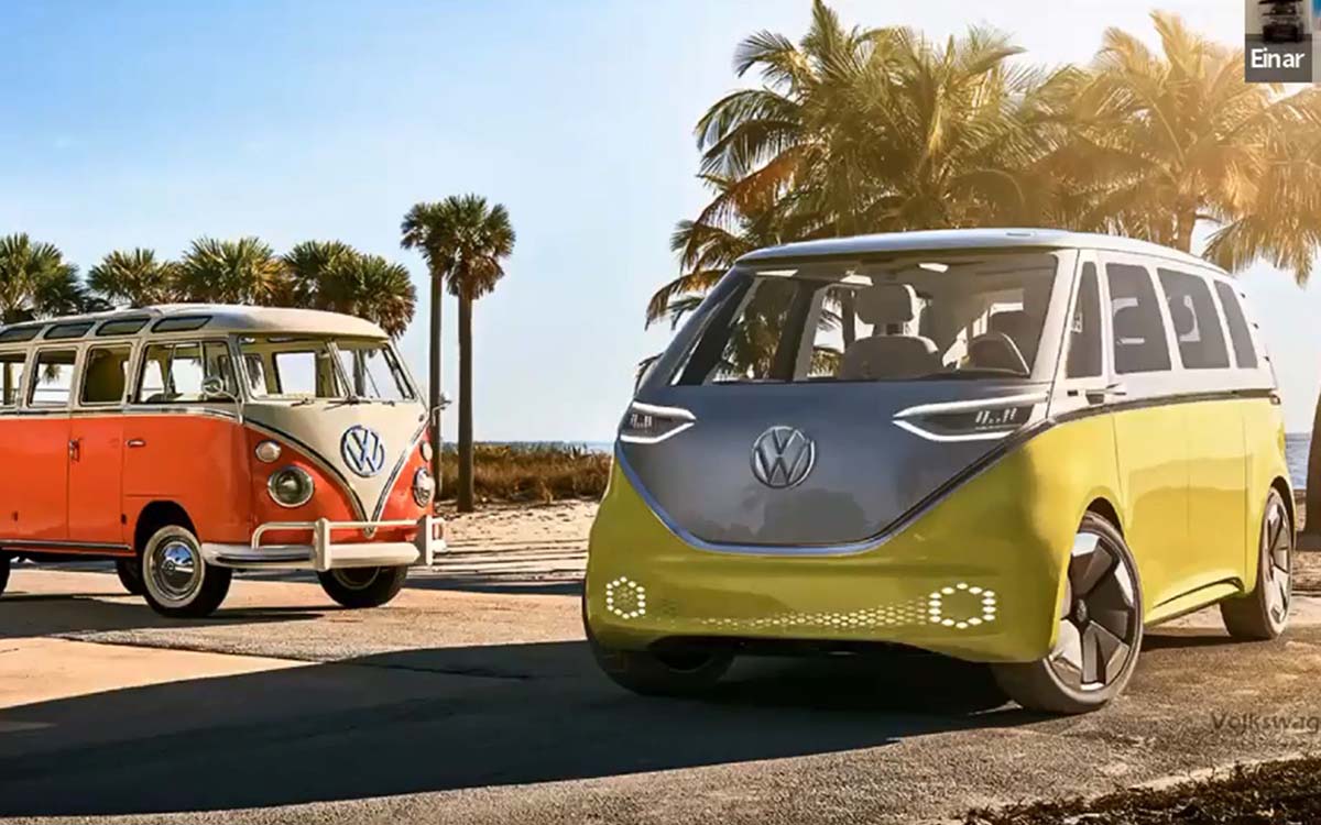 Combi de Volkswagen regresa eléctrica, diseñada por mexicano