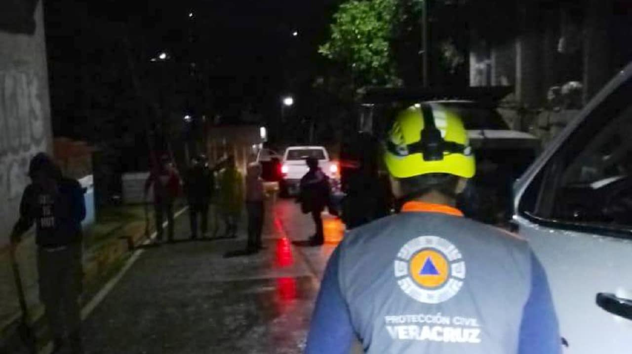 Temporal de lluvias provoca daños e inundaciones en Veracruz