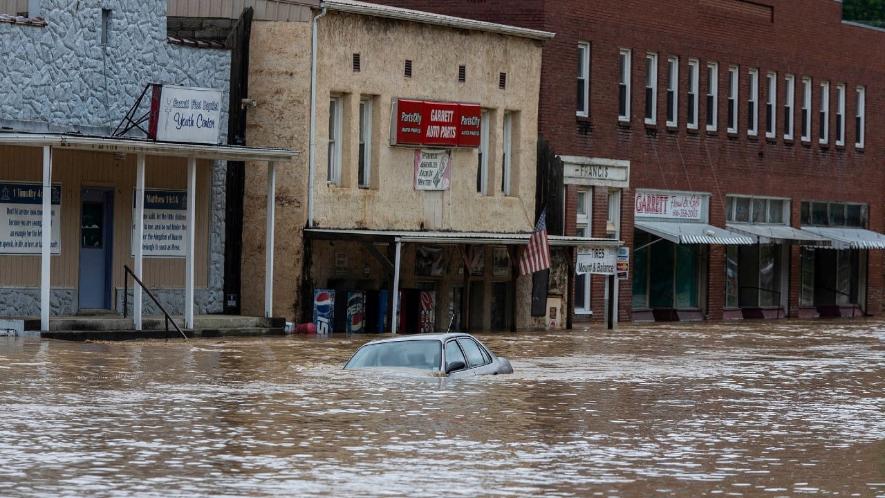 Inundaciones en Kentucky dejan al menos ocho muertos y varios desaparecidos