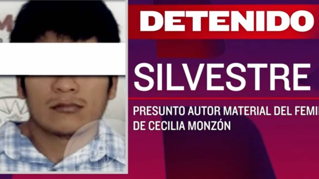 Detienen a Silvestre "N", presunto autor material del feminicidio de Cecilia Monzón (Fiscalía de Puebla)
