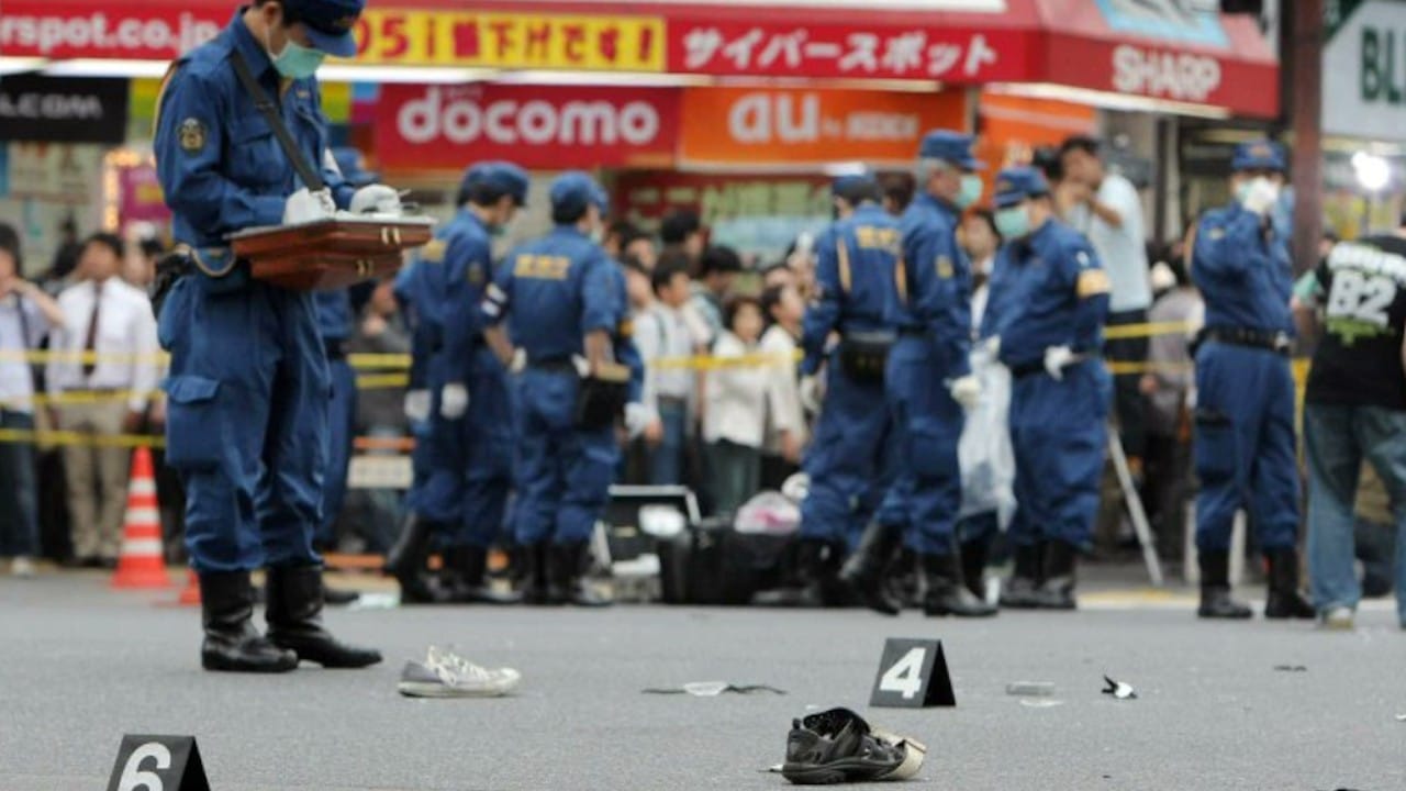Japón ejecutó a un hombre condenado por matar a siete personas en un ataque con arma blanca en 2008 (Twitter: @Qoryooley000)