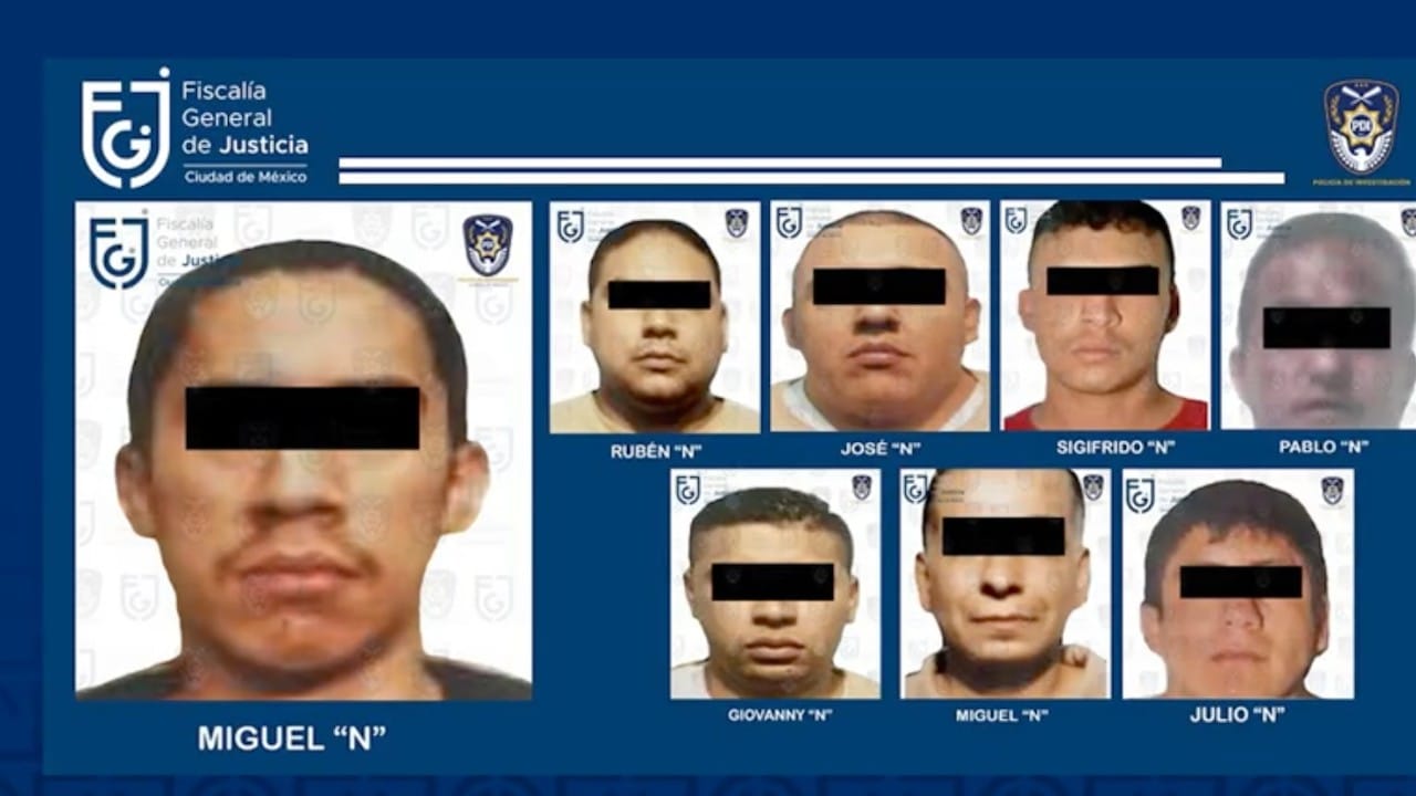Sentencias por homicidio y secuestro contra integrantes del Cártel de Tláhuac (Twitter: @FiscaliaCDMX)